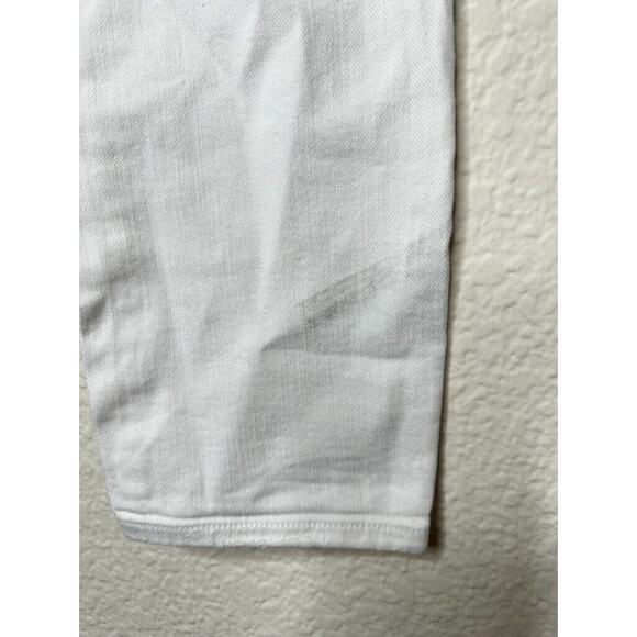 Citizens Of Humanity Jeans Womens 26 White Rocket Crop High Rise Skinny Zip - Picture 10 of 16